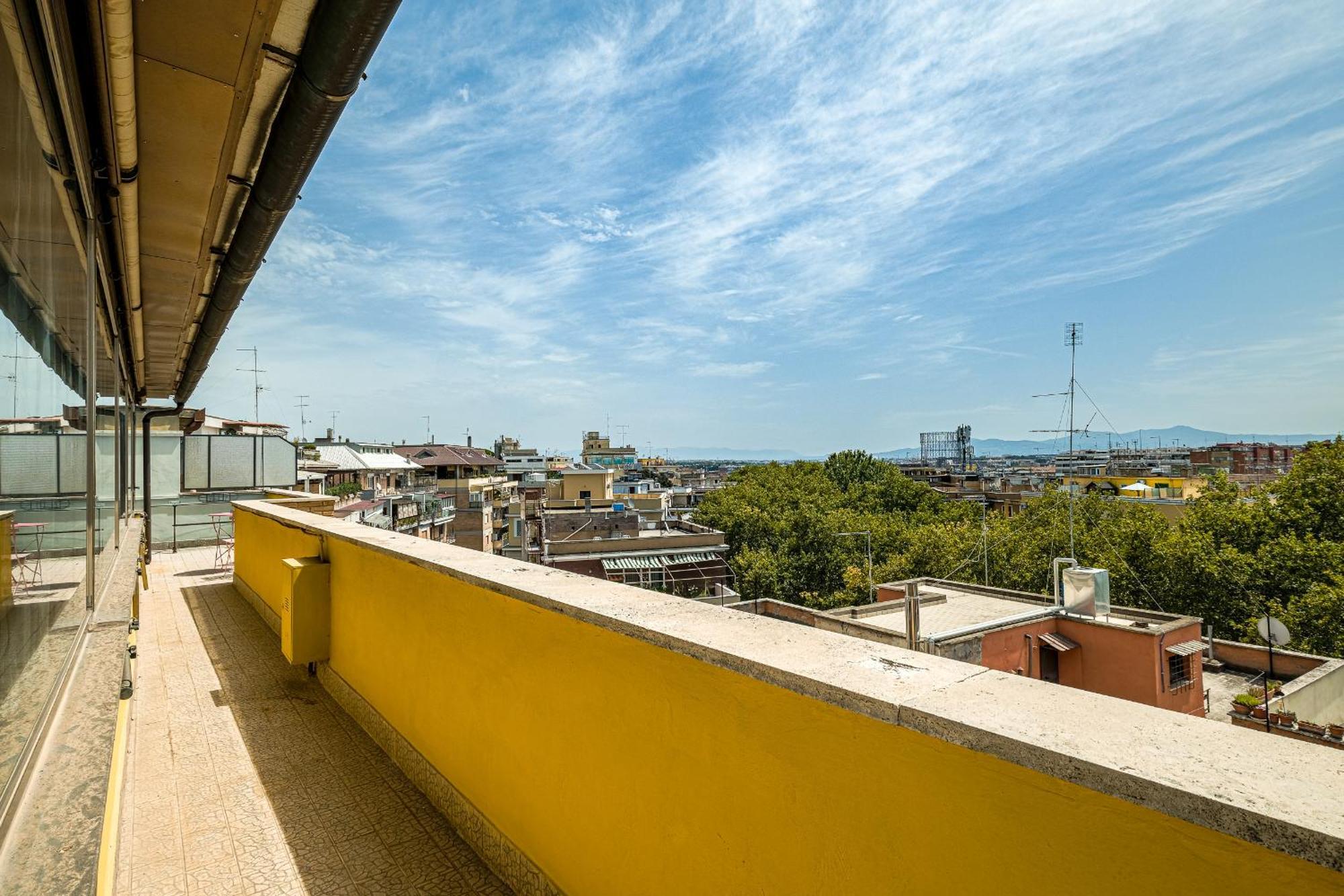 Apartamento Forlanini Loft Trastevere By Casa E Lode - Terrace Panoramic View, Air Conditioning, Wifi Roma