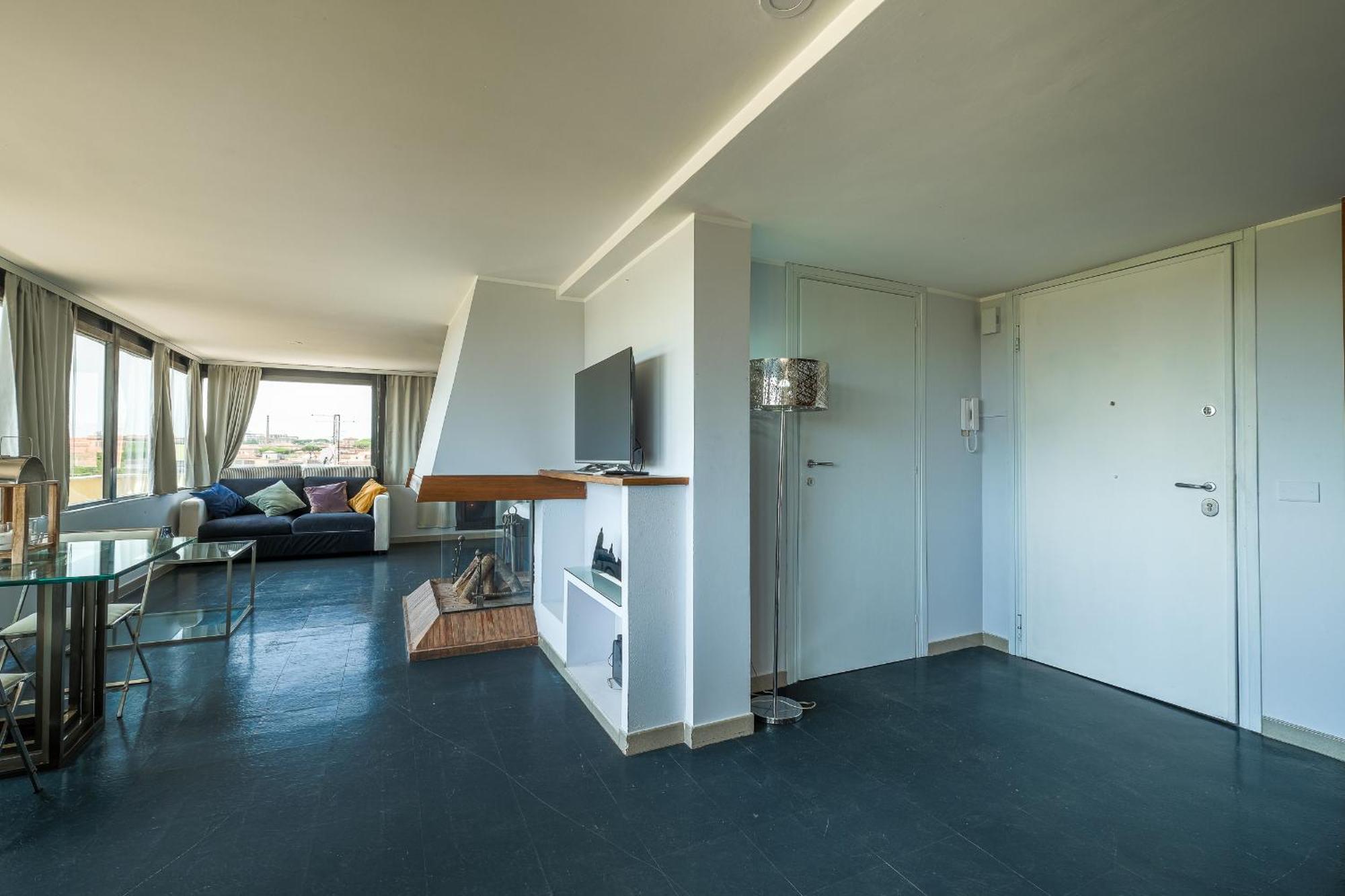 Apartamento Forlanini Loft Trastevere By Casa E Lode - Terrace Panoramic View, Air Conditioning, Wifi Roma